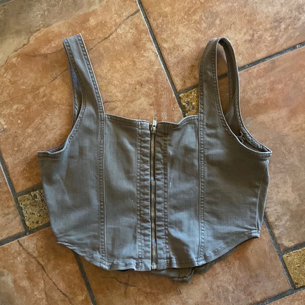 We the free- tight halter top